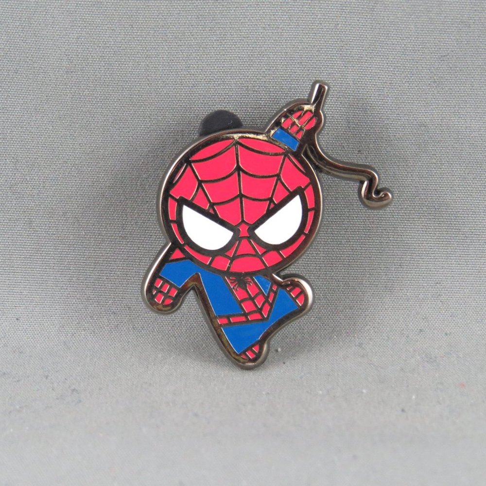 Spider-Man Pin - Kawaii Art Spider-Man Disney Collection - Inlaid Pin